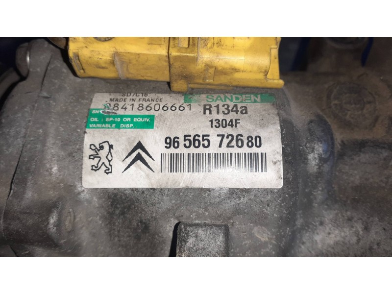 Recambio de compresor aire acondicionado para citroen c5 berlina lx (e) referencia OEM IAM 9656572680 08418606661 