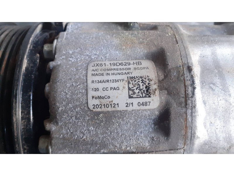 Recambio de compresor aire acondicionado para ford puma referencia OEM IAM JX6119D629HB 20210121 