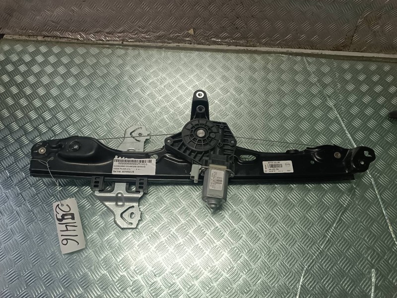 Recambio de elevalunas delantero derecho para nissan pulsar (c13) referencia OEM IAM 807003ZL0B CONECTOR 2 PINES ELECTRICO