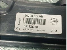 Recambio de elevalunas delantero derecho para nissan pulsar (c13) referencia OEM IAM 807003ZL0B CONECTOR 2 PINES ELECTRICO 2