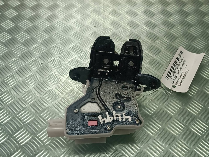 Recambio de cerradura maletero / porton para nissan pulsar (c13) referencia OEM IAM 905024EA1B  CONECTOR 4 PINES