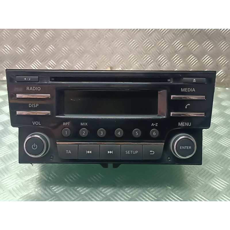 Recambio de sistema audio / radio cd para nissan pulsar (c13) referencia OEM IAM 281853ZL1A VDNMF18A965AC VISTEON