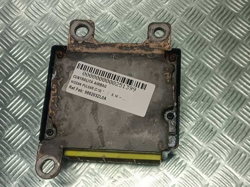 Recambio de centralita airbag para nissan pulsar (c13) referencia OEM IAM 988203ZL0A 628733700 