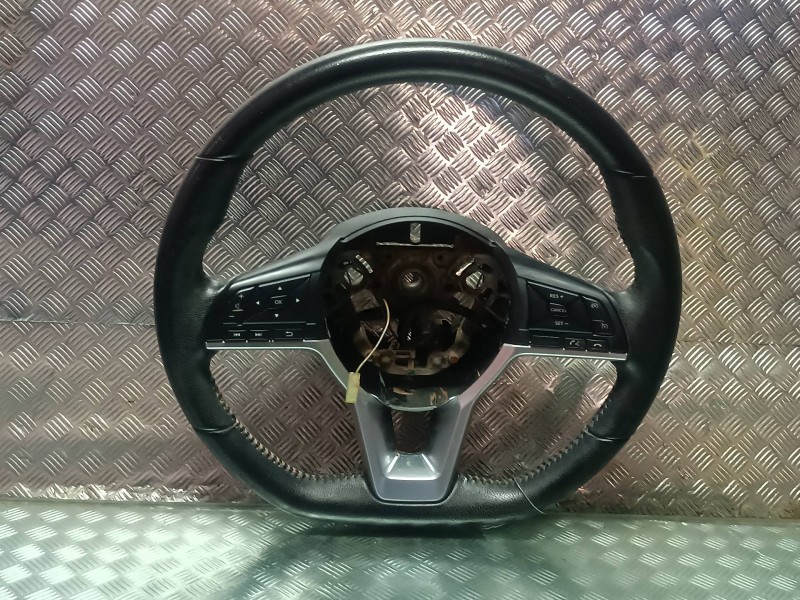 Recambio de volante para nissan micra v (k14) referencia OEM IAM 484305FA1A 34231493C PIEL