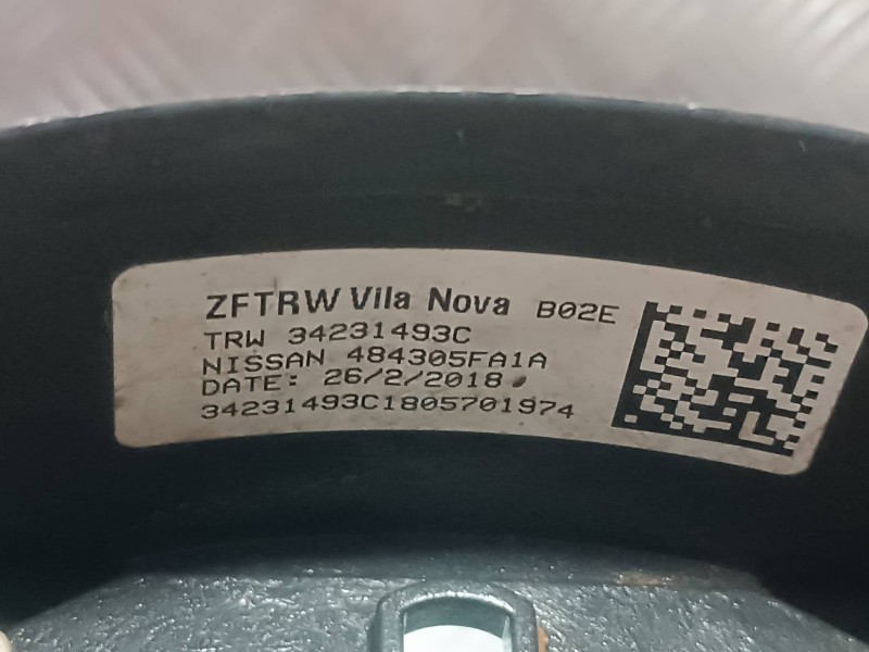 Recambio de volante para nissan micra v (k14) referencia OEM IAM 484305FA1A 34231493C PIEL