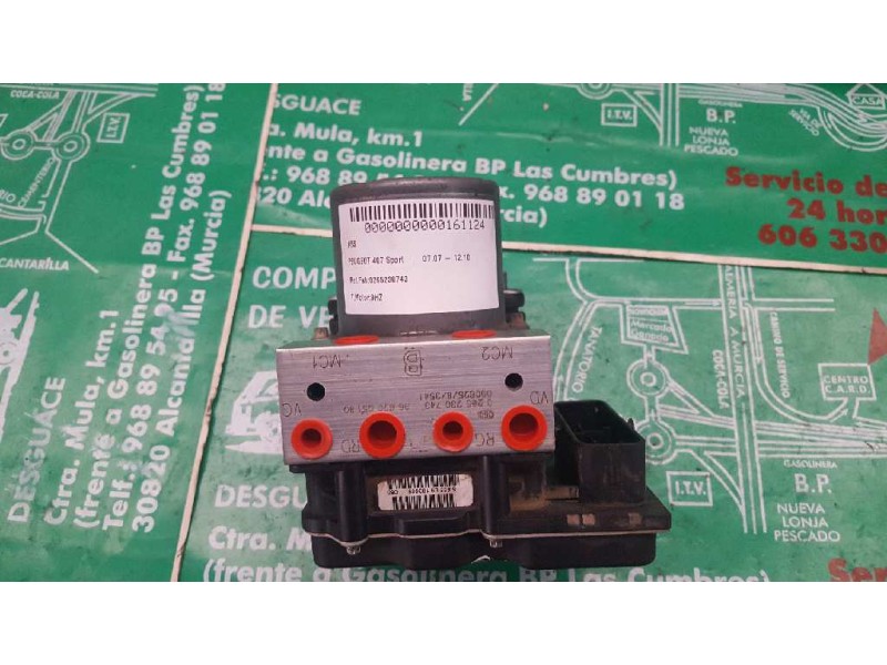 Recambio de abs para peugeot 407 sport referencia OEM IAM 0265230743 9662005180 9666148080