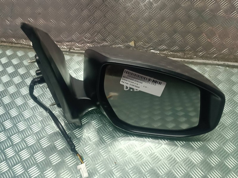 Recambio de retrovisor derecho para nissan pulsar (c13) referencia OEM IAM 212876244 0411056 ELECTRICO