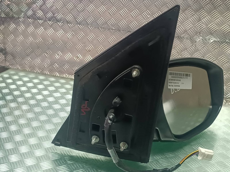 Recambio de retrovisor derecho para nissan pulsar (c13) referencia OEM IAM 212876244 0411056 ELECTRICO
