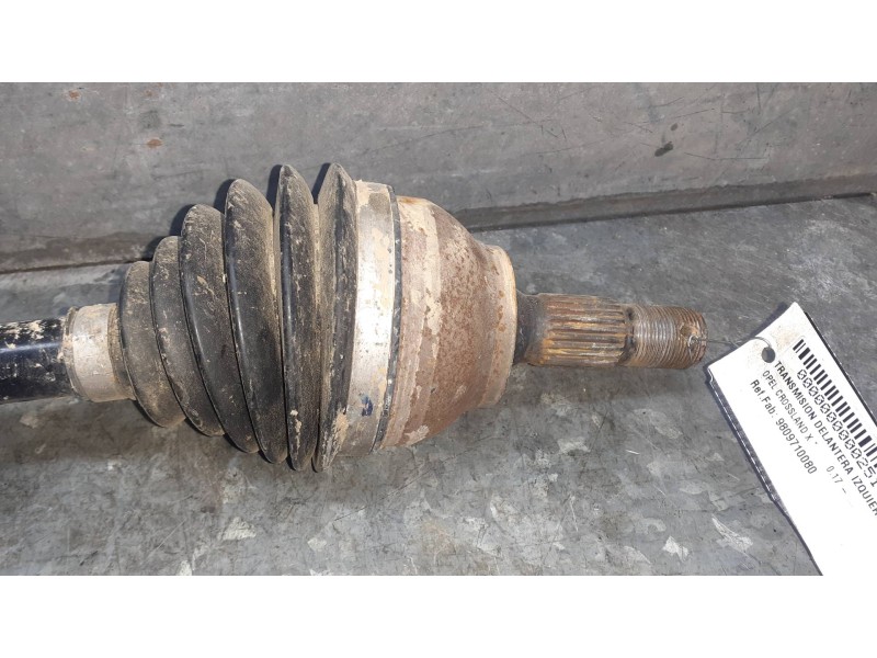 Recambio de transmision delantera izquierda para opel crossland x referencia OEM IAM 9809710080  