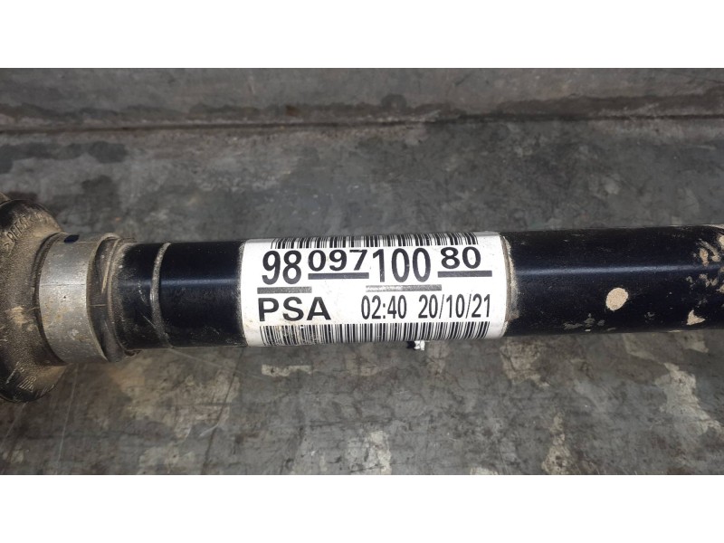 Recambio de transmision delantera izquierda para opel crossland x referencia OEM IAM 9809710080  