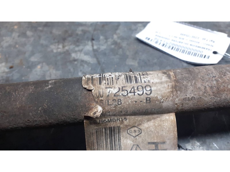 Recambio de transmision delantera izquierda para renault megane iii berlina 5 p referencia OEM IAM 0200725499  