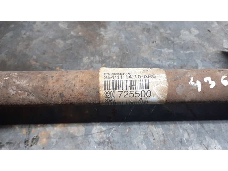 Recambio de transmision delantera derecha para renault megane iii berlina 5 p referencia OEM IAM 254111410ARG 8200725500 