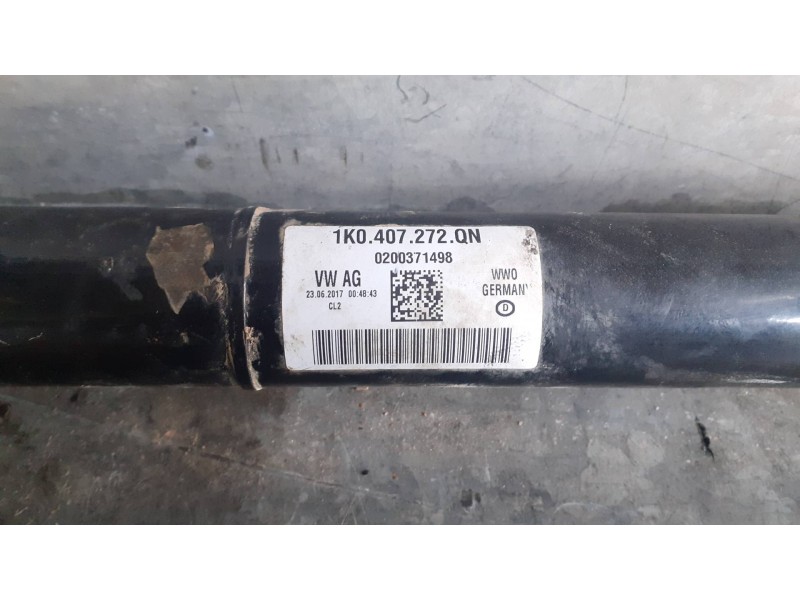 Recambio de transmision delantera derecha para volkswagen golf vii lim. referencia OEM IAM 1K0407272QN 0200371498 