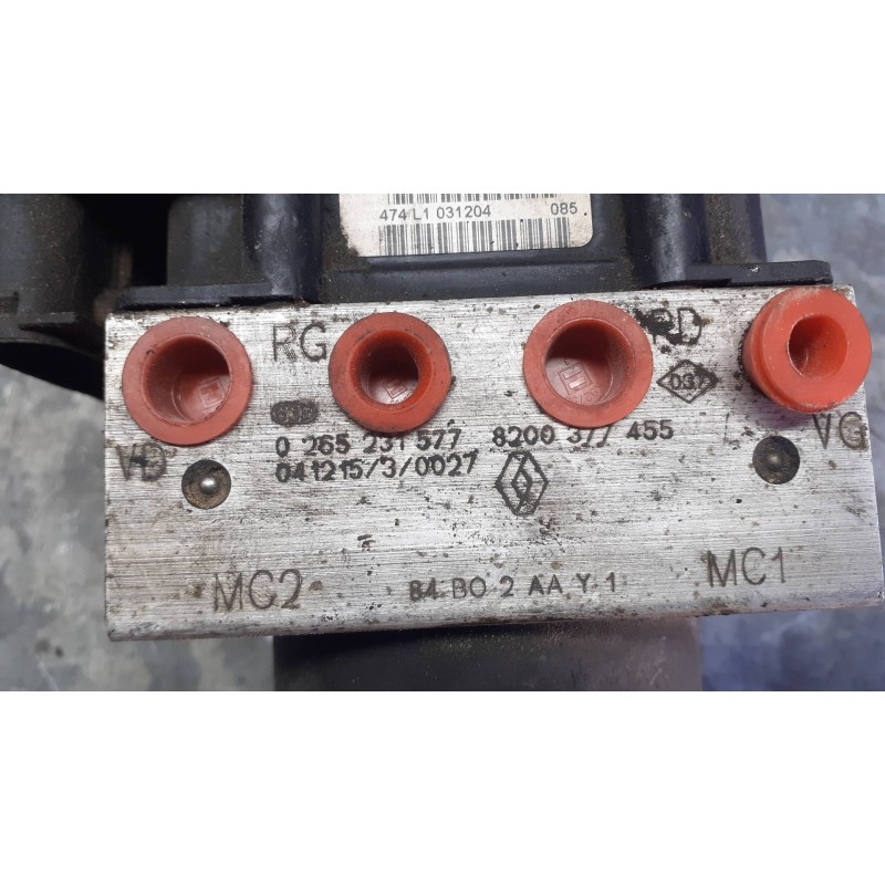 Recambio de abs para renault megane ii classic berlina confort authentique referencia OEM IAM 0265231577 04121530027 8200377455