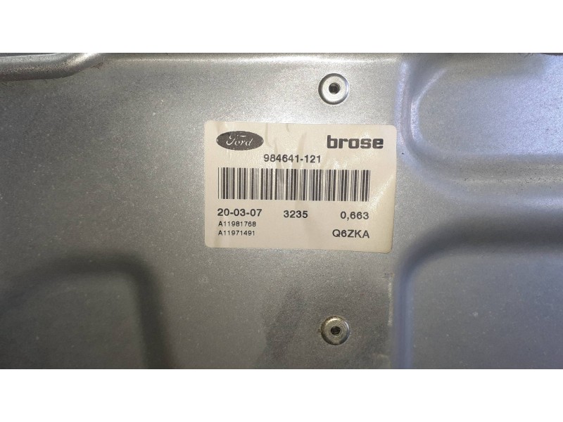Recambio de elevalunas delantero izquierdo para ford focus berlina (cap) referencia OEM IAM 4M51A045H17A 984641121 MANUAL