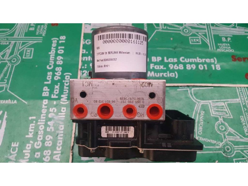Recambio de abs para citroen c5 berlina millenium referencia OEM IAM 0265230757 9662131280 0265951393