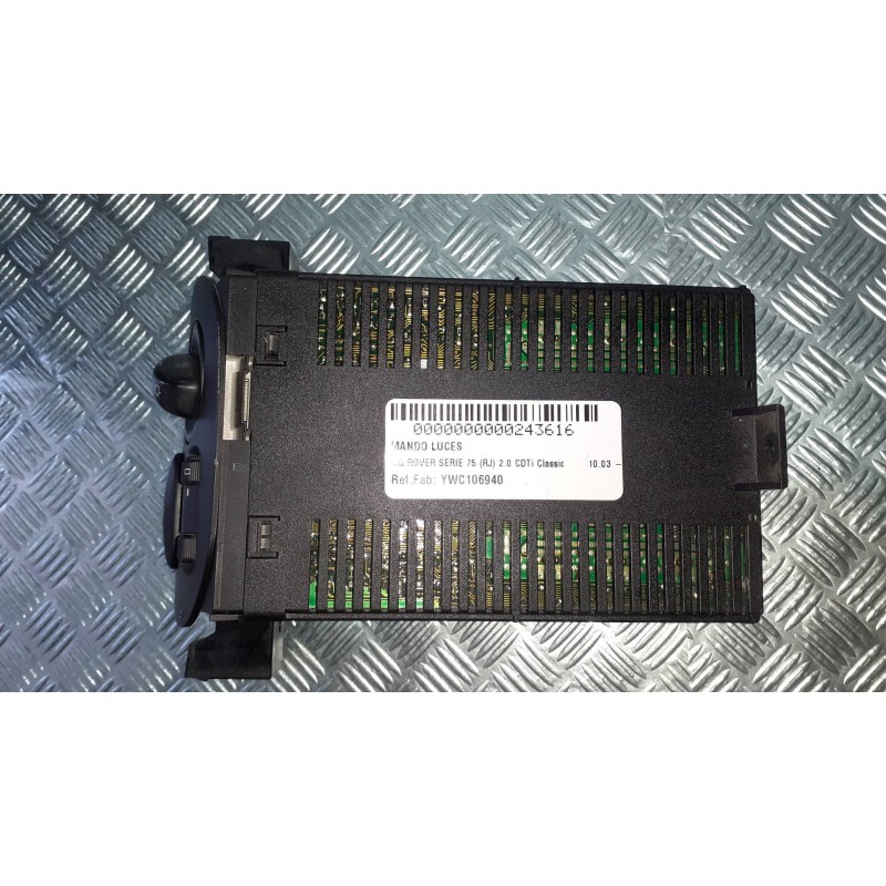 Recambio de mando luces para mg rover serie 75 (rj) 2.0 cdti classic referencia OEM IAM YWC106940 086956052 