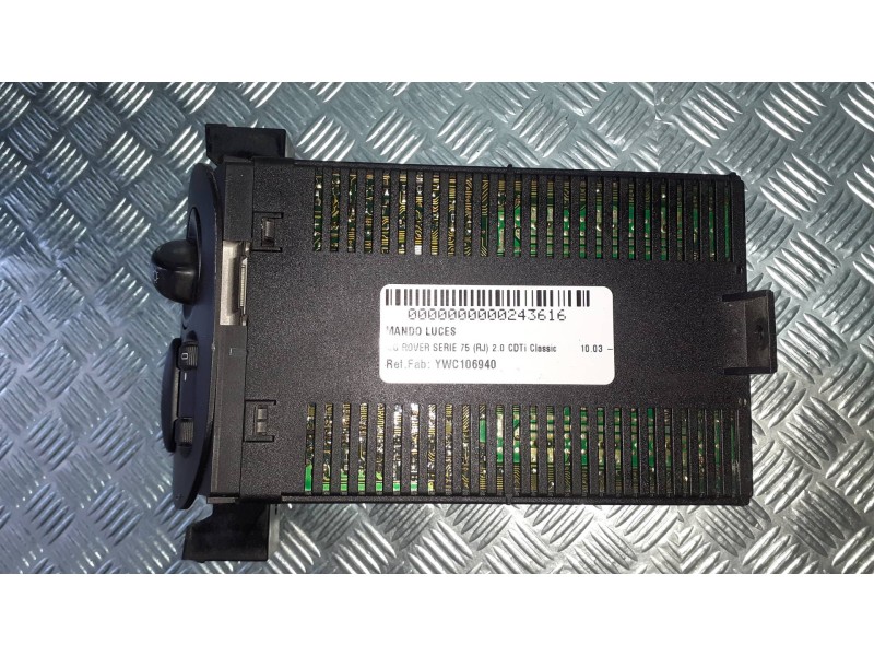 Recambio de mando luces para mg rover serie 75 (rj) 2.0 cdti classic referencia OEM IAM YWC106940 086956052 