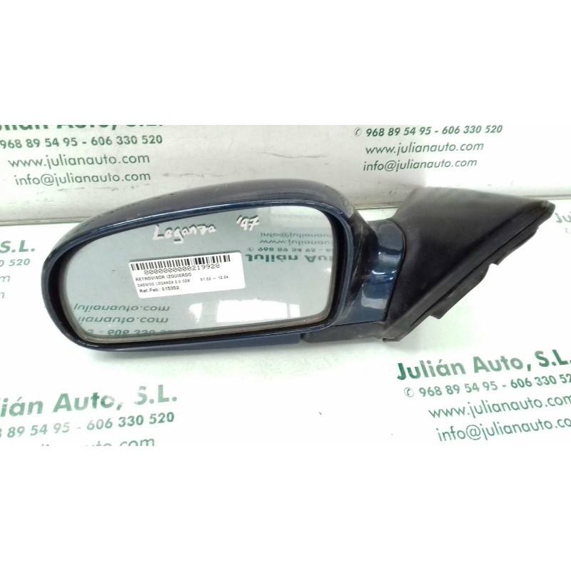 Recambio de retrovisor izquierdo para daewoo leganza 2.0 cdx referencia OEM IAM 015352  ELECTRICO