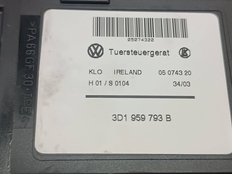 Recambio de motor elevalunas delantero izquierdo para volkswagen touareg (7la) referencia OEM IAM 0130821764 3D1959793B 7L095970