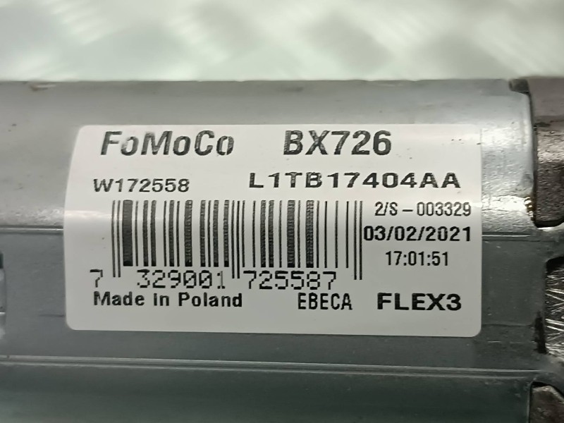 Recambio de motor limpia trasero para ford puma referencia OEM IAM W000077863B 3 PINES W000077864