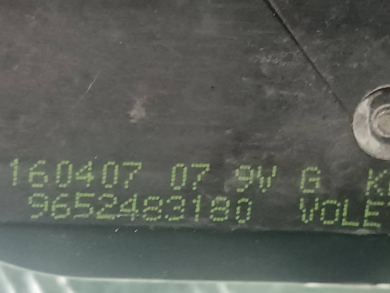 Recambio de cerradura maletero / porton para citroen c5 berlina referencia OEM IAM 9652483180  3 PINES