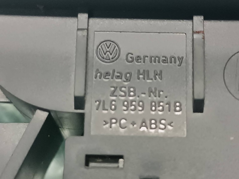 Recambio de mando elevalunas trasero derecho para volkswagen touareg (7la) referencia OEM IAM 7L6959851B 7L6959855A 3 PINES