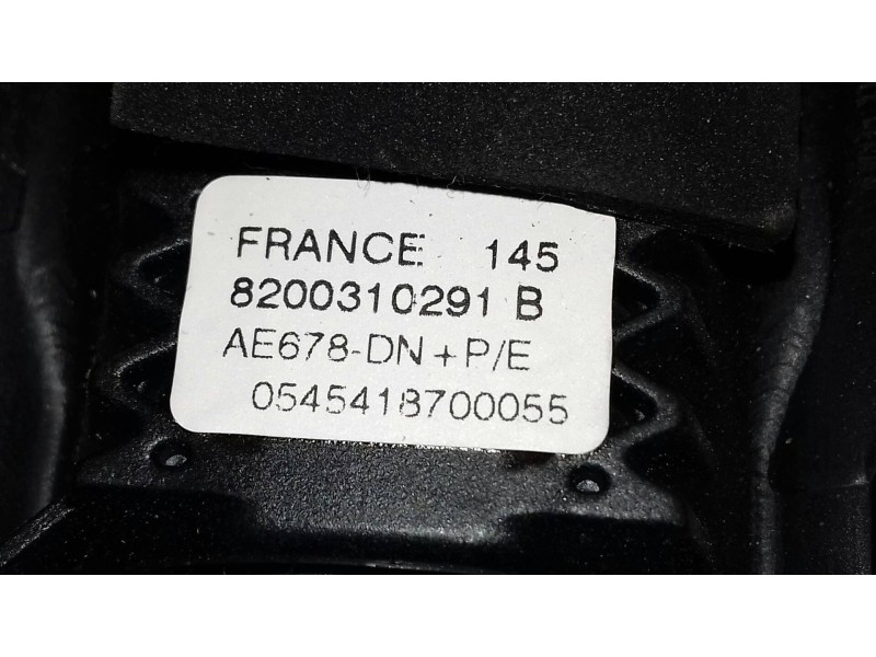 Recambio de airbag delantero izquierdo para renault scenic ii confort authentique referencia OEM IAM 8200310291B 0545418700055 