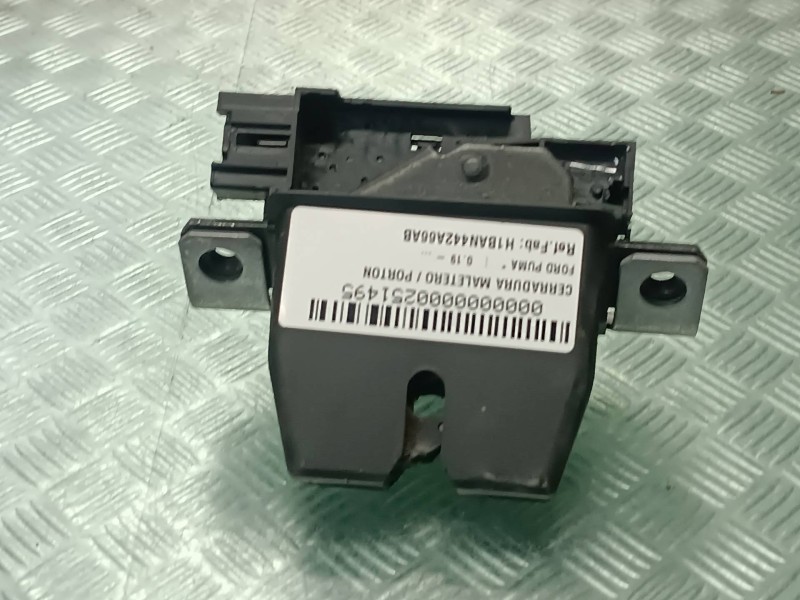 Recambio de cerradura maletero / porton para ford puma referencia OEM IAM H1BAN442A66AB CONECTOR 5 PINES FOMOCO