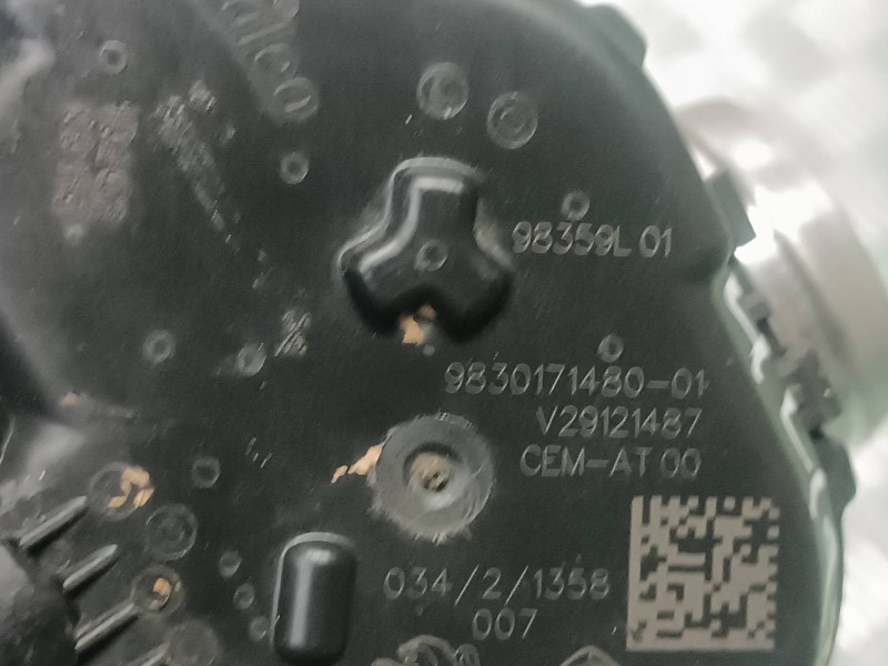 Recambio de caja mariposa para peugeot 208 (p2) referencia OEM IAM 983017148001 9830171480 CONECTOR 5 PINES