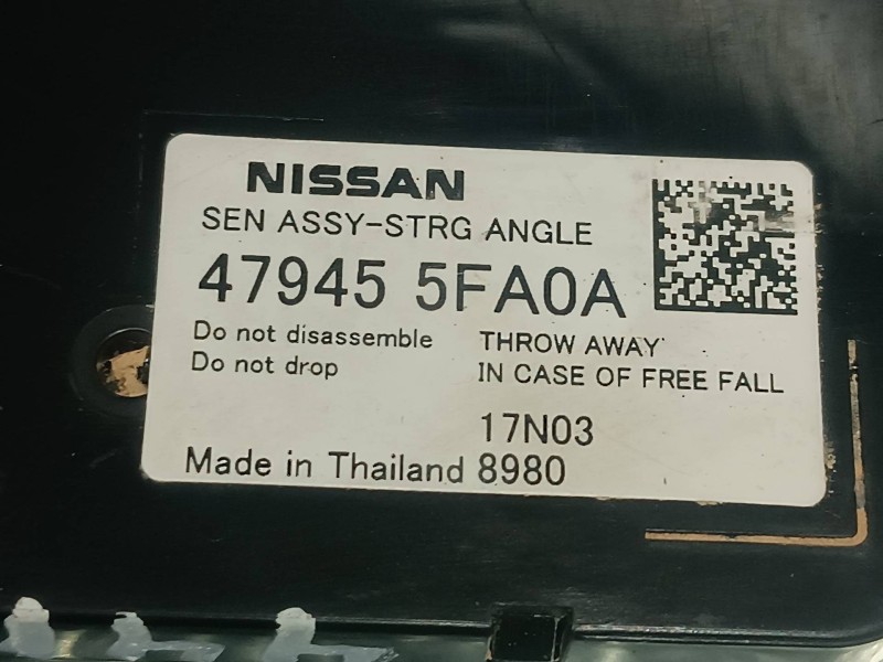 Recambio de sensor para nissan micra v (k14) referencia OEM IAM 479455FA0A  GIRO DEL VOLANTE
