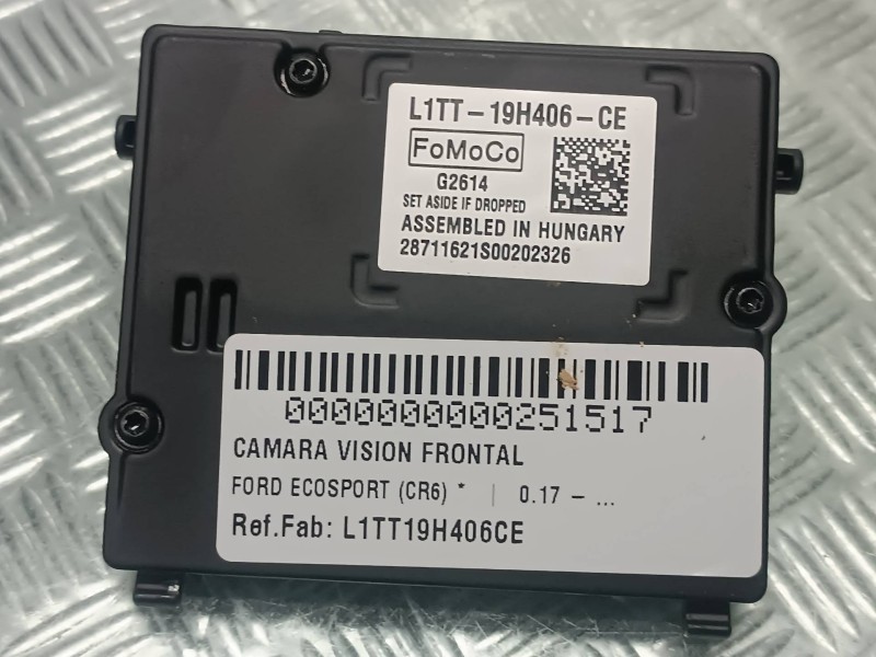 Recambio de camara vision frontal para ford ecosport (cr6) referencia OEM IAM L1TT19H406CE G2614 12 PINES