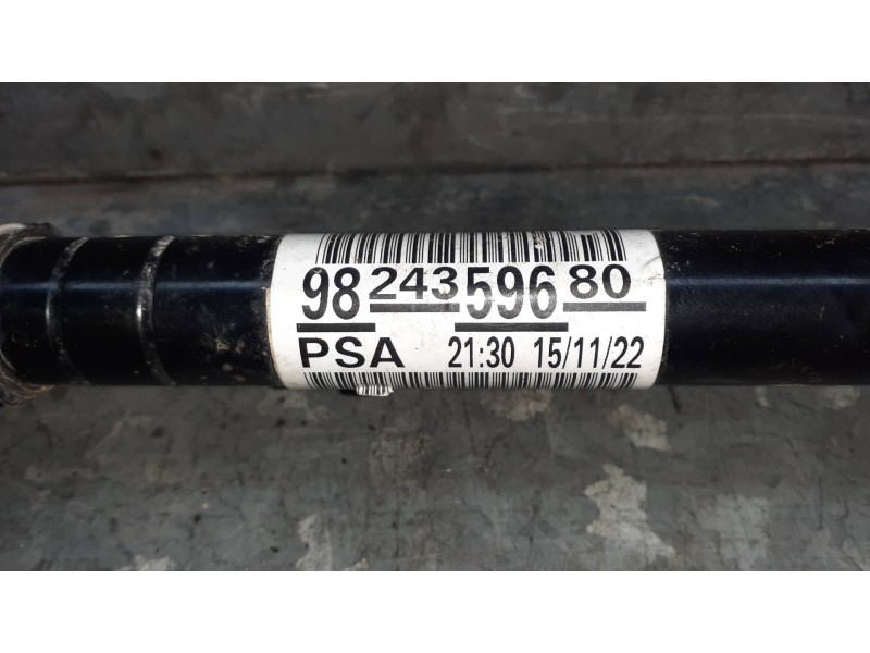 Recambio de transmision delantera derecha para opel mokka referencia OEM IAM 9824359680  