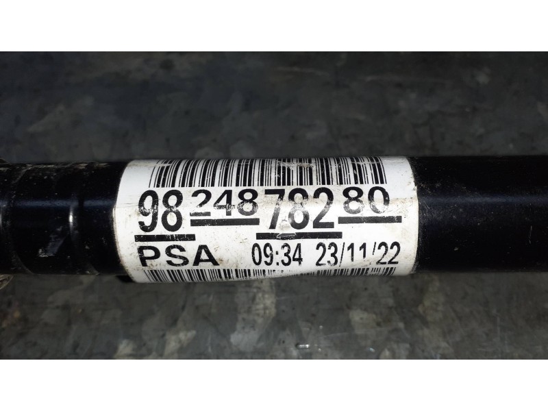 Recambio de transmision delantera izquierda para opel mokka referencia OEM IAM 9824878280  