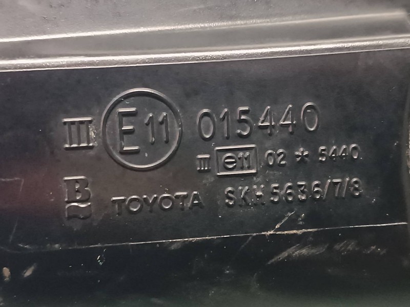 Recambio de retrovisor izquierdo para toyota avensis berlina (t 22) referencia OEM IAM 015440 SKH5636 ELECTRICO