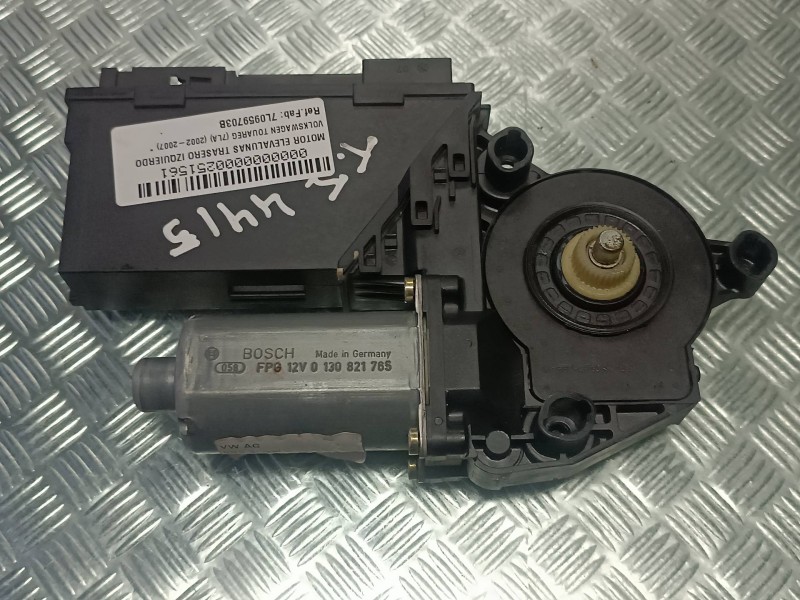 Recambio de motor elevalunas trasero izquierdo para volkswagen touareg (7la) referencia OEM IAM 7L0959703B 3D0959795C 0130821765