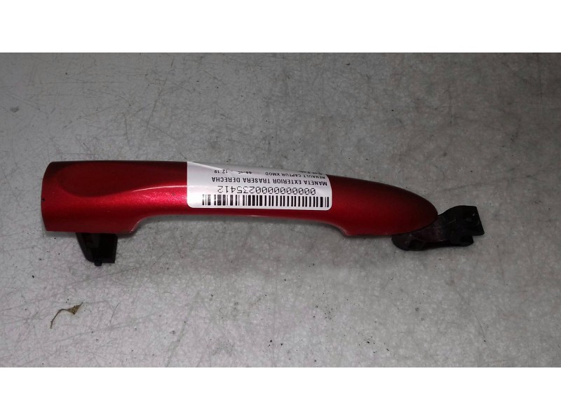 Recambio de maneta exterior trasera derecha para renault captur xmod referencia OEM IAM   