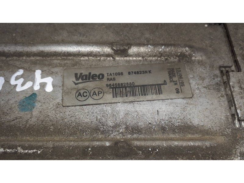 Recambio de intercooler para peugeot 407 referencia OEM IAM 9645682880 874823NK 