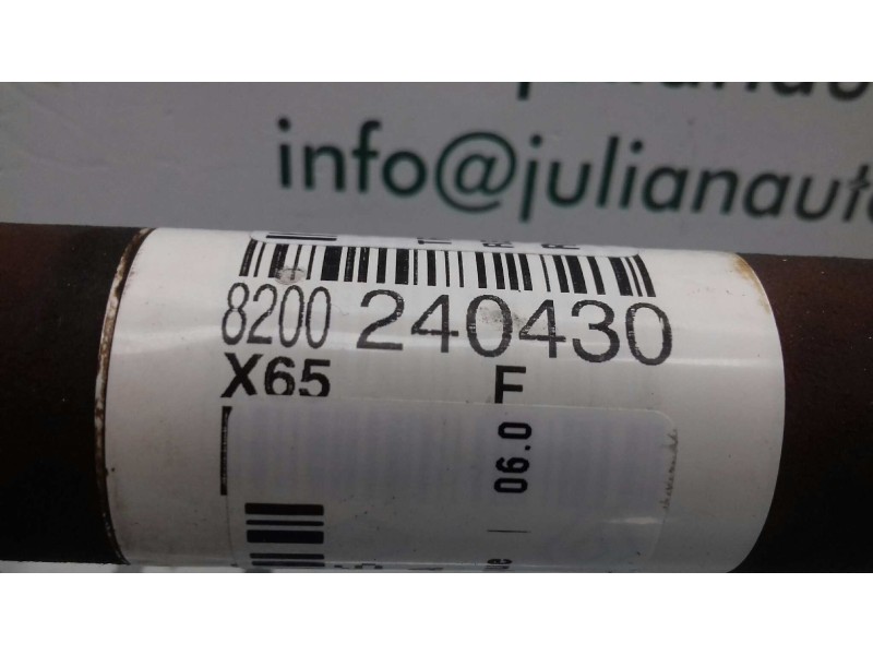 Recambio de transmision delantera derecha para renault clio ii fase ii (b/cb0) authentique referencia OEM IAM 8200240430  