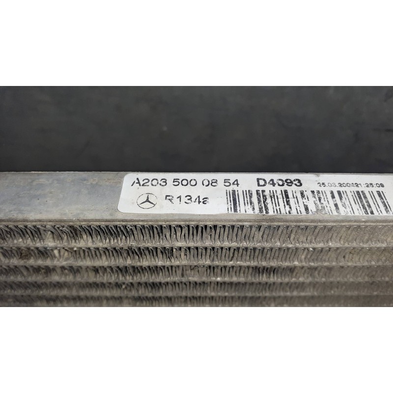 Recambio de condensador / radiador aire acondicionado para mercedes-benz clase c (w203) berlina referencia OEM IAM A2035000854  