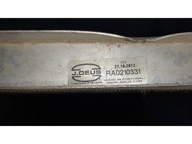 Recambio de radiador agua para citroen xsara picasso referencia OEM IAM RA0210331  