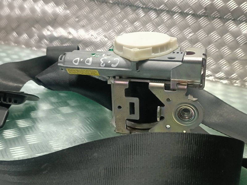 Recambio de cinturon seguridad delantero derecho para citroen c3 attraction referencia OEM IAM 34019804 34054704 