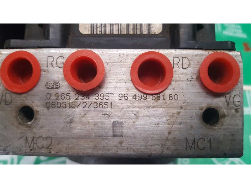 Recambio de abs para citroen c4 berlina collection referencia OEM IAM 0265234395 9649988180 9658299180