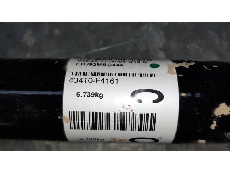 Recambio de transmision delantera derecha para toyota c-hr referencia OEM IAM 43410F4161  