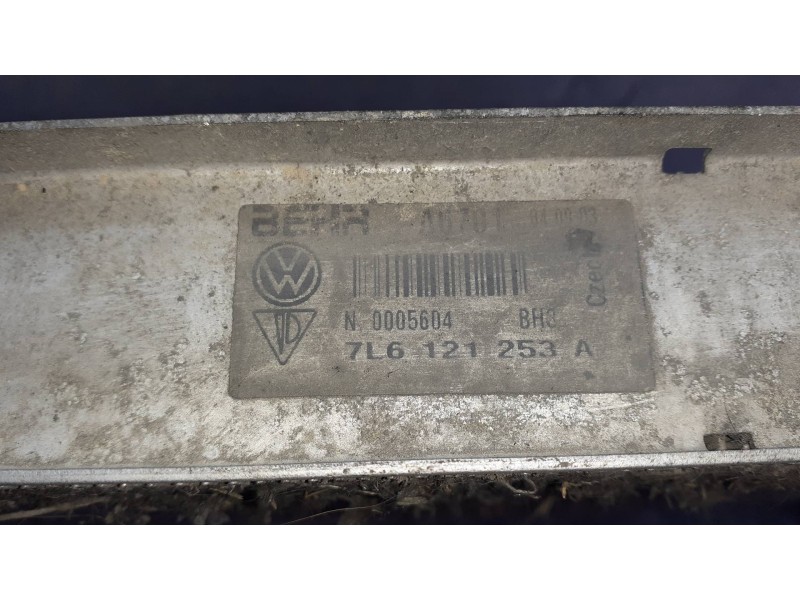 Recambio de radiador agua para volkswagen touareg (7la) referencia OEM IAM 7L6121253A  