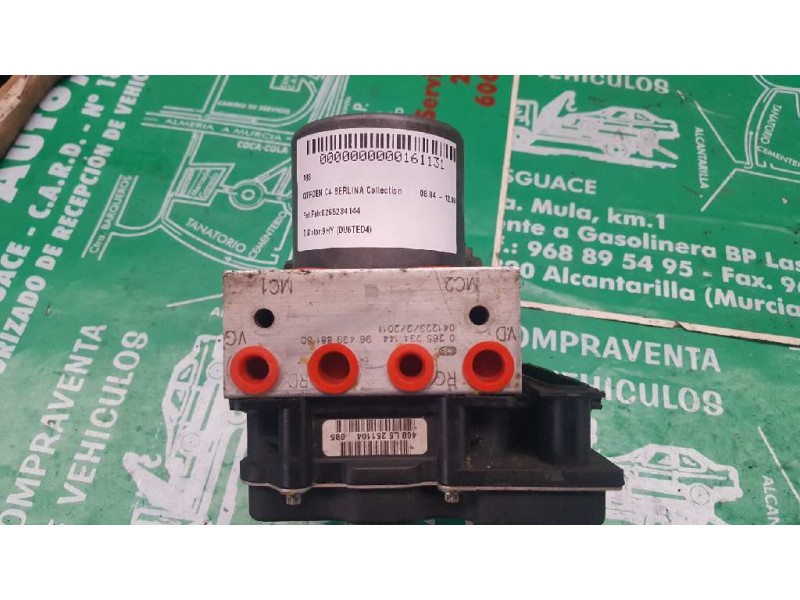 Recambio de abs para citroen c4 berlina collection referencia OEM IAM 0265234144 9649988180 9657352680