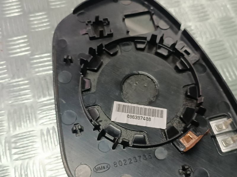 Recambio de cristal retrovisor izquierdo para renault talisman referencia OEM IAM 80223735 096397408 