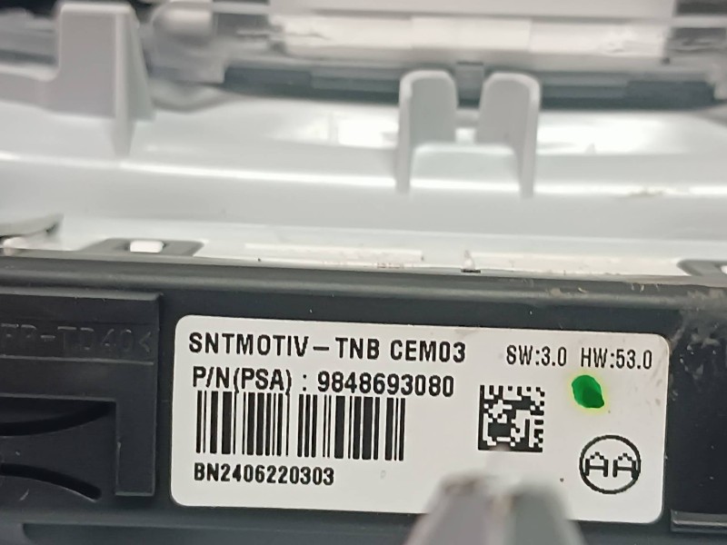 Recambio de luz interior para opel mokka referencia OEM IAM 9812373180 9848693080 98324912JX