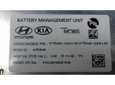 Recambio de bateria para kia niro business referencia OEM IAM 375A0G2610 HG2H0298 ROM ID 4500 2