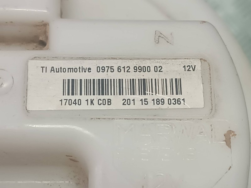 Recambio de aforador para nissan pulsar (c13) referencia OEM IAM 17401KC0B 4 PINES 201151890361